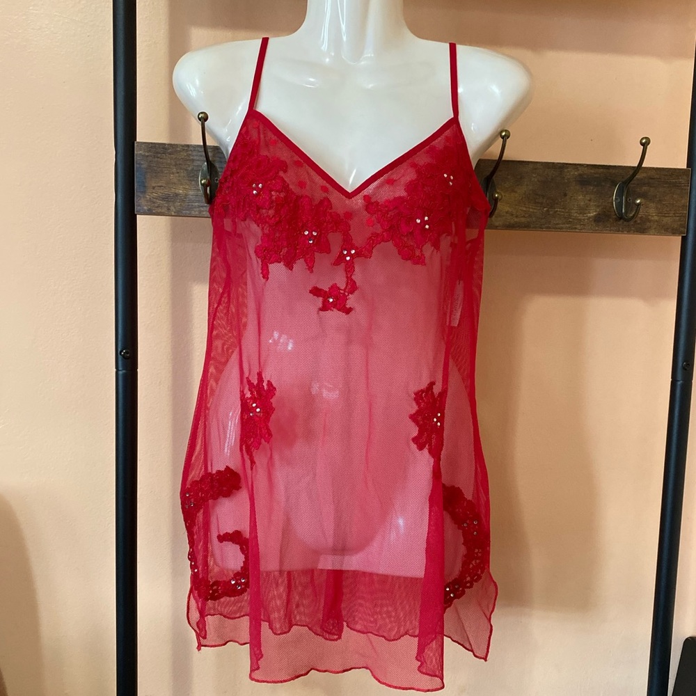 Victoria’s Secret Embroidered Slip Dress